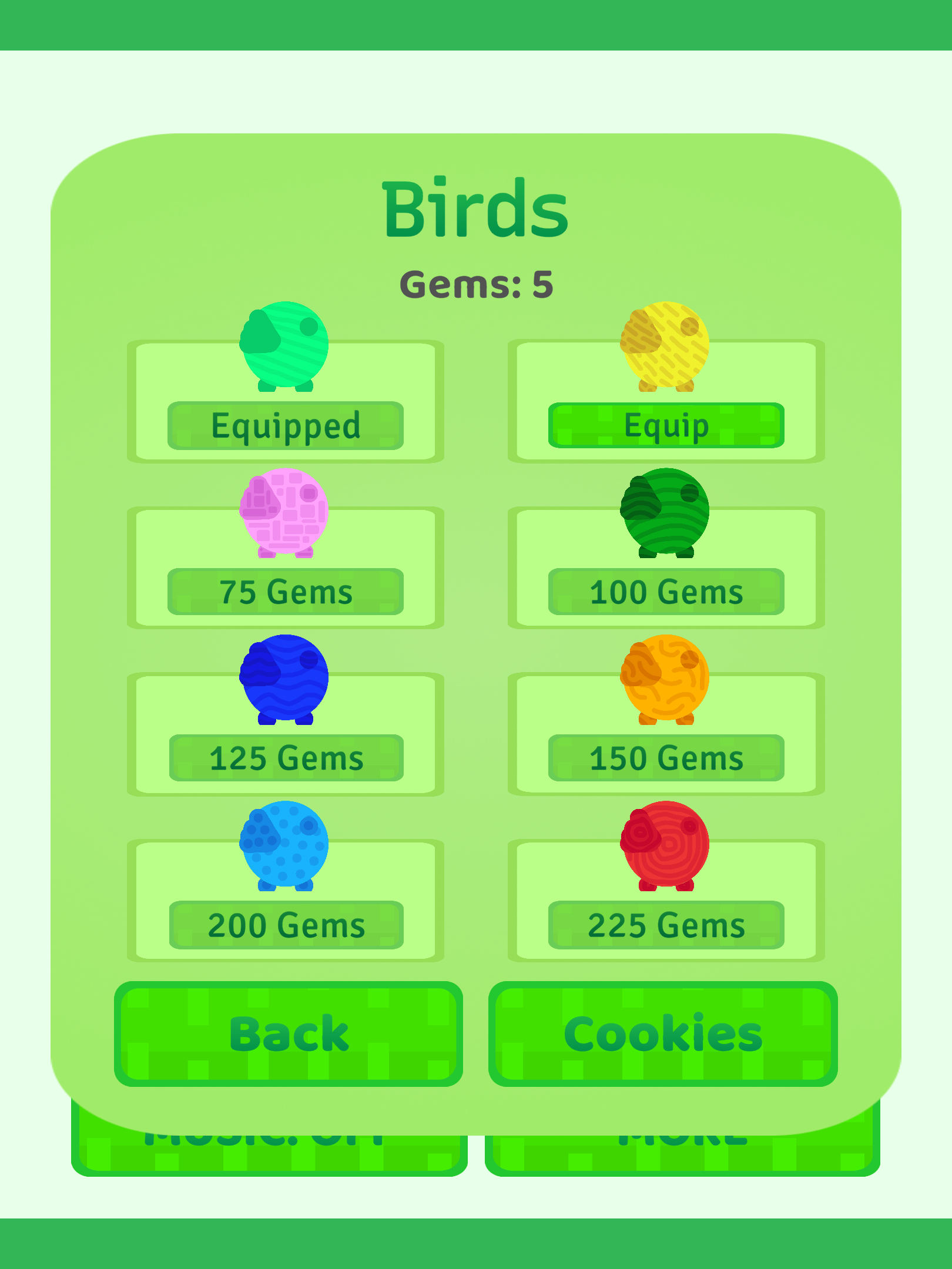 Bouncy Bird Gameplay screenshot